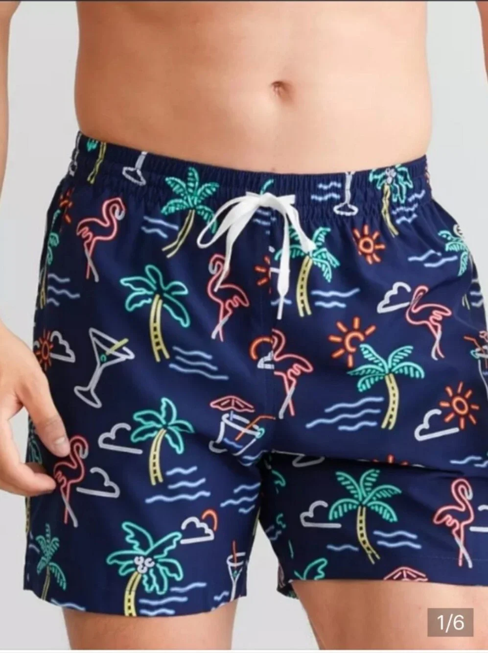 Chubbies Neon Lights Swim Trunks 7